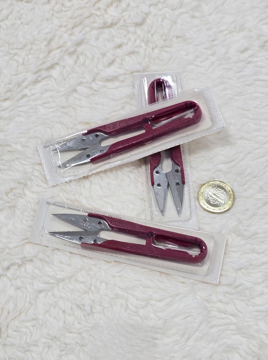 PIN PLASTİK SAPLI ŞIK ŞIK MAKAS